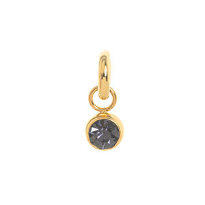 Pendentif plaqué or de style simple et transfrontalier Douze pierres de naissance Design de luxe avec collier de chaînes de mode Palm Moon <span class=keywords><strong>Tai</strong></span> - Product Image 5