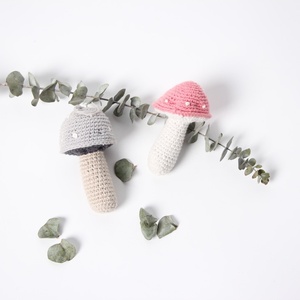 Hochet musical en coton bio pour bébé, jouet à crocheter, accessoire <span class=keywords><strong>photo</strong></span> nouveau-né, cadeau - Product Image 2