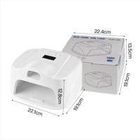 Lampe à LED pour ongles rechargeable sans fil, hybride UV LED, perles LED UV, séchage rapide du vernis gel, lampe à LED UV sans fil pour ongles
