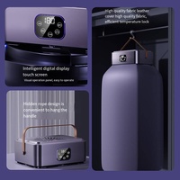 Séchoir à Linge Électrique Automatique Mural pour Maison, Extérieur, Hôtel et Camping-car, en Plastique et Alimenté par Batterie