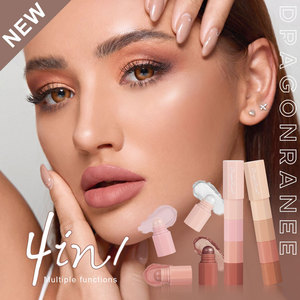 Dragon Ranee <span class=keywords><strong>4</strong></span>-in-1 Lazy Eyeshadow Pen Wasserfester Matter Perlglanz Multifunktionaler Vierfarben-Lidschattenstift-Set Dropshipping - Product Image 2