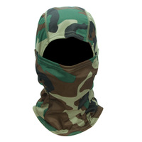 Cagoule de camouflage tactique personnalisée Masque facial d'extérieur pour vélo et moto