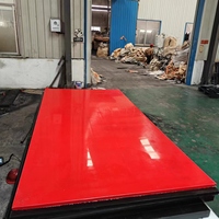 Feuille de plastique d'ingénierie PE de marque HUAAO en matériau vierge, options de couleurs noires, taille 1220x2440mm, épaisseur 3-30mm, Shandong Chine