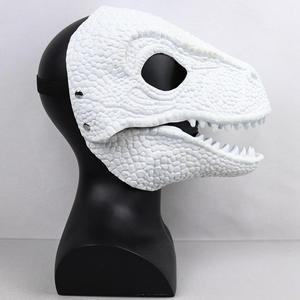 Dinosauro supereroe maschera in lattice per Halloween feste di compleanno di Pasqua e Cosplay in gomma materiale per mascherare e vestire - Product Image 4