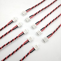Kabel Harness Konektor JST PH 2-Pin Twisted-Pair, Perakitan Kabel Twisted Sinyal untuk Peralatan Rumah Tangga dan Peralatan Elektronik Kecil