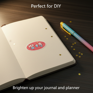 For 50-piece Custom Die-Cut Waterproof Motivational Stickers DIY Laptop Room Vinyl - Product Image 5