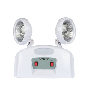 Venta directa de fábrica, América del <span class=keywords><strong>Sur</strong></span>, 10W, doble cabezal portátil con interruptor, linternas de seguridad de plástico Abs, lámparas Led de <span class=keywords><strong>canal</strong></span> de emergencia - Product Image 3