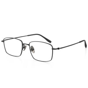 Lunettes de vue pour hommes Elite Style, monture carrée ultralégère en titane pur, 22505, monture optique haut de gamme - Product Image 5