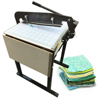 Guillotine en tissu de bureau à garniture lisse pour une coupe nette des textiles tissés et tricotés