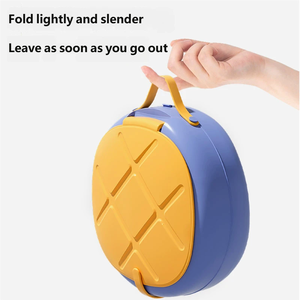 Urinoir portable pliable pour enfants en plastique PP, robuste et à motifs, pour voiture, camping et extérieur, outil d'apprentissage de la propreté durable - Product Image 4