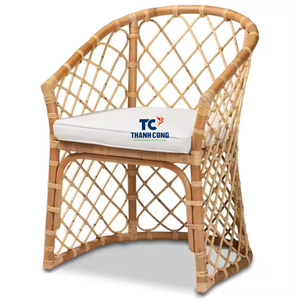 Chaise en rotin durable fabriquée à la main à un prix abordable du Vietnam, parfaite pour la décoration du salon et de la maison - Product Image 1