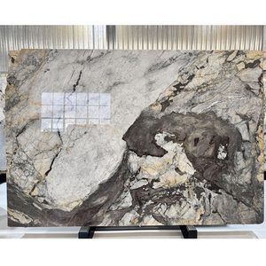 Dalles de quartzite exotique Cristallo Victoria Gold de luxe à <span class=keywords><strong>prix</strong></span> avantageux pour les murs décoratifs, les tables et les plans de toilette des grands hôtels - Product Image 2