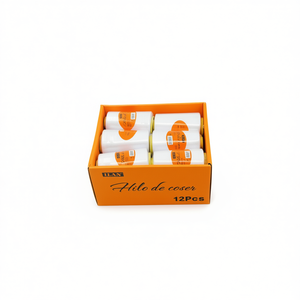 Filo da Cucito Ilan 40S/2 Colore 52 Viola Chiaro Confezione da 12 Pezzi in Scatola - Product Image 1