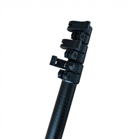 Poteau télescopique en fibre de carbone ASEK pour tente de camping