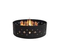 Usine 36 pouces Portable Camp Fire Ring Fire Pit Outdoor Beach Camping Fire Ring