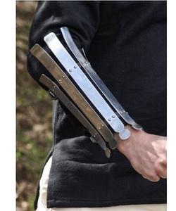 Protector de Brazo Vikingo de Acero de Alta Calidad, Hecho a Mano, Protección de Antebrazo de Caballero, Armadura Metálica Decorativa Pulida Estilo Náutico Antiguo - Product Image 3