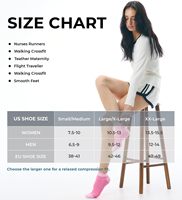 Chaussettes de compression de cheville OEM rembourrées avec soutien de la voûte plantaire pour fasciite plantaire, entorses, course à pied, sport et voyage