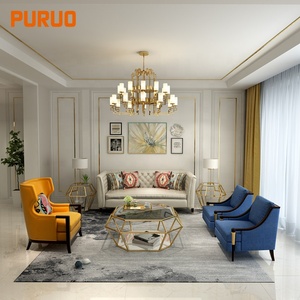 <span class=keywords><strong>Table</strong></span> basse <span class=keywords><strong>en</strong></span> verre transparent <span class=keywords><strong>à</strong></span> double couche de style nordique moderne pour salon, chambre <span class=keywords><strong>à</strong></span> coucher, canapé, meubles de luxe pour la maison - Product Image 4