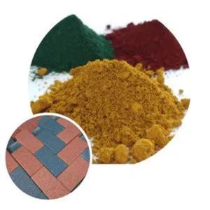Pigmento de Óxido de Hierro Rojo, Amarillo, Negro, Azul y Verde de Fábrica China - Product Image 1
