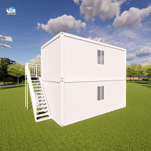 Jardín prefabricado Sunroom Modular Steel House Precio bajo Terraza Modular Cheap Sunroom Glass Container House - Product Image 3