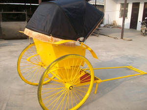 Transport spécial à vendre Wagon tiré à la main inspiré des pousse-pousse de Chine - Product Image 3