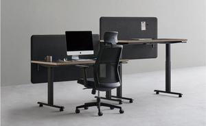 Bureau d'ordinateur électrique réglable en hauteur, ergonomique, en fer, pour bureau, maison, salle à manger, école, salon, chambre, extérieur, hôtel, atelier - Product Image 3