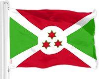 Expédition rapide, nouveau design, drapeau numérique imprimé d'amitié entre les États-Unis et le Burundi, bannière extérieure de 3x5 pieds pour décorations
