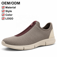 Chaussures de sport unisexes de luxe en gros, respirantes avec doublure en maille, boucle rotative, pour la marche et la course à pied