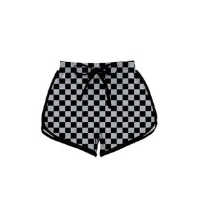 Shorts de yoga à imprimé léopard bleu en vente chaude, vente en gros, boutique, pour femmes adultes, pantalons et pantalons de yoga - Product Image 3
