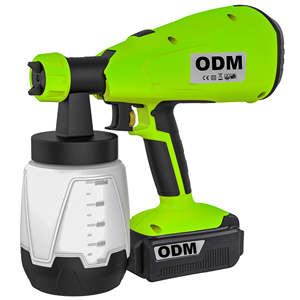 ปืนพ่นสีไร้สายแรงดันสูง 20 โวลต์ ความจุ 1000 มล. แบตเตอรี่ลิเธียม ขายส่งจากโรงงาน - Product Image 3