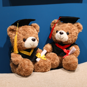 <span class=keywords><strong>Orsacchiotto</strong></span> <span class=keywords><strong>di</strong></span> <span class=keywords><strong>Peluche</strong></span> Carino per Regalo <span class=keywords><strong>di</strong></span> Laurea, Giocattolo Morbido, Souvenir Scolastico - Product Image 2