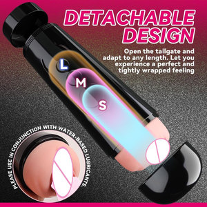 Juguete Sexual de Bolsillo Realista en 3D para Hombres, Material TPE Súper Suave, Copa Masturbadora con Textura de Vagina Masculina - Product Image 2