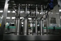 Machine d'embouteillage automatique personnalisée Ligne de machine de remplissage avec mise en conserve quantitative pour pot de verre crème pâte sauce piquante
