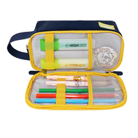 Sac de papeterie simple et léger SENDA SRW25-006B en nylon résistant à l'eau, conçu pour les étudiants