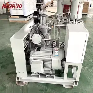 NUZHUO PLC Cina grosir 3-50nm3/h 150bar kompresor oksigen untuk 40l/50l silinder O2 N2 pengisian Gas