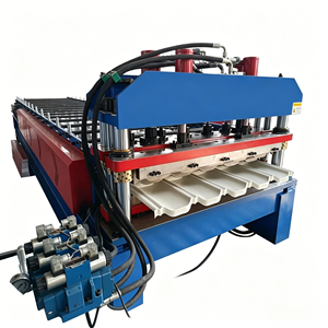 เครื่องขึ้นรูปลอนหลังคาโลหะเคลือบหินอัตโนมัติเต็มรูปแบบ พร้อมระบบ PLC และหน้าจอสัมผัส - Product Image 4