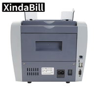 Compteur de billets de banque XD-770 CIS, machine à compter les faux billets, compteur de valeur, polymère, billets de banque mixtes, imprimante, compteur de billets