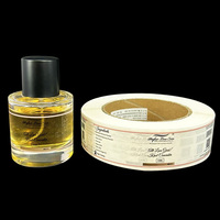 Personnalisation individualisée rouleau étanche à l'eau petite taille parfum huile autocollants étiquettes d'impression colorées pour bouteille en verre de 10ml