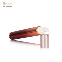 Tube souple cosmétique ABL personnalisé D19 10ml-25ml pour brillant à lèvres, baume à lèvres et sérum, avec applicateur en céramique
