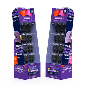 Các tông quần áo hiển thị đứng Pop Up đồ lót t Áo sơ mi quần áo Pop tầng hiển thị giá điểm của bán tông PVC - Product Image 2