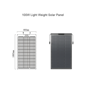 Versatile Lightweight <b>200W</b> Monocrystalline BIPV Half Cell N-Type <b>Solar</b> 95.5% Efficiency IP65/IP67 Eco-Friendly for - Product Image 4