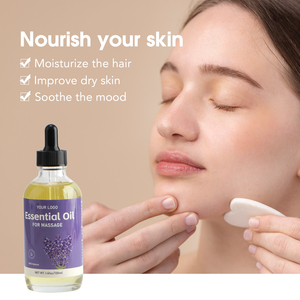 Aceite de Masaje Aromaterapéutico Natural de 120 ml, Difusor de Aceites Esenciales para SPA, Infusionado con Rosa, Lavanda, Jazmín, Eucalipto y Limón - Product Image 4