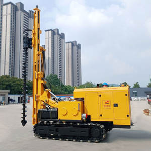 고효율 유압 파일 드라이버 래밍 머신 말뚝 속도 6m 높이 300 포스트/일 효율 파일 드라이버 - Product Image 4