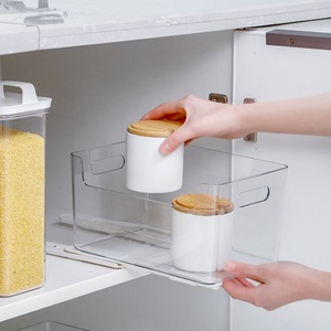Creative Extension <b>Drawer</b> Track for Food Container Cabinet Rails Side Mount Soft Plastic Close <b>Drawer</b> <b>Slides</b> for Kitchen - Product Image 3