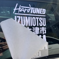 Autocollant amovible, autocollant pour vitre de voiture, autocollant en vinyle découpé pour vitrine, autocollant mural, couleur CMYK Pantone, LOGO personnalisé
