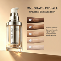 Hydratant teinté matifiant couvrant intégralement le visage SPF 50, écran solaire, fond de teint naturel changeant de couleur, maquillage OEM ODM