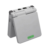 Coque de remplacement et boutons pour Game Boy Advance SP compatible IPS - Design EXtremeRate personnalisé
