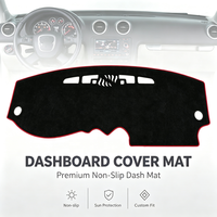 Pour Audi A3 8P 2008 2009 2010 2011 2012 Housse de tableau de bord de voiture Accessoires automobiles Housse de protection du tableau de bord avec fonction antidérapante