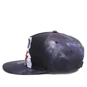 Adjustable Custom Logo Basketball Cap New Product Supply Snapback <b>Leaf</b> Tropical Pattern Made Jersey Fleece for Performance - Product Image 6