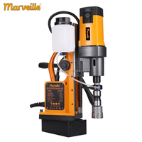 Marveille MW-23RE 110V 220V Perceuse professionnelle de plaque de fer foret hélicoïdal 23MM MT2 1500W 13500N Perceuse magnétique entièrement automatique